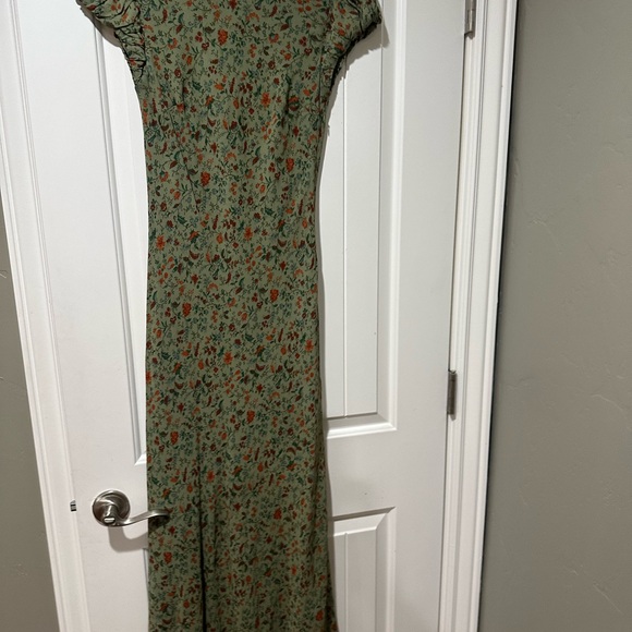 Reformation Leana Floral Georgette Midi Dress size 6 - Picture 2 of 4
